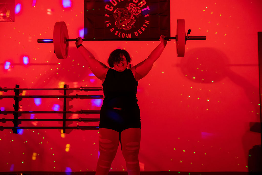 Lifting at the Big Gay Oly competition (c) SeymourSnaps